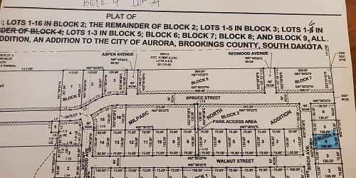 L4, B4 Milparc North Addition, Aurora, SD 57002