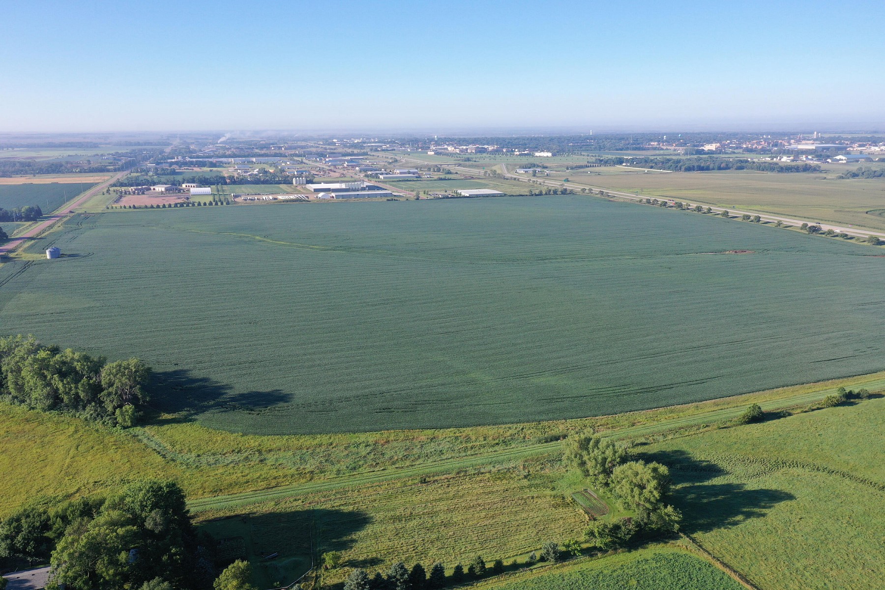 NE 1/4 Exc Sec 17 and 18-110-49, Brookings, SD 57006