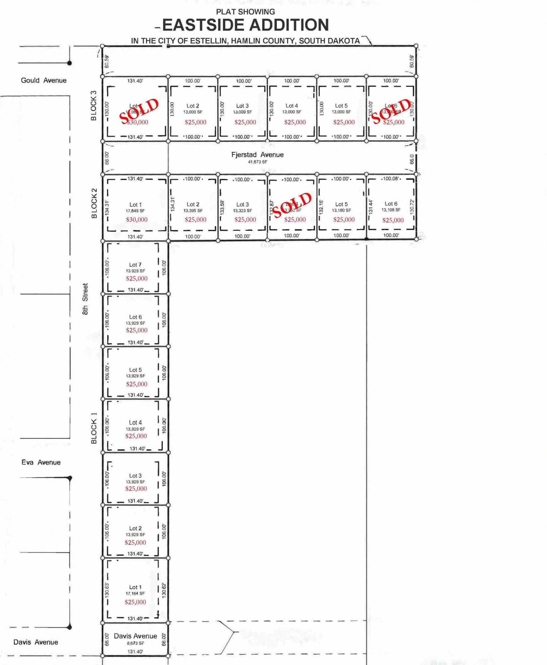 L2, B2 Gasper Eastside, Estelline, SD 57234