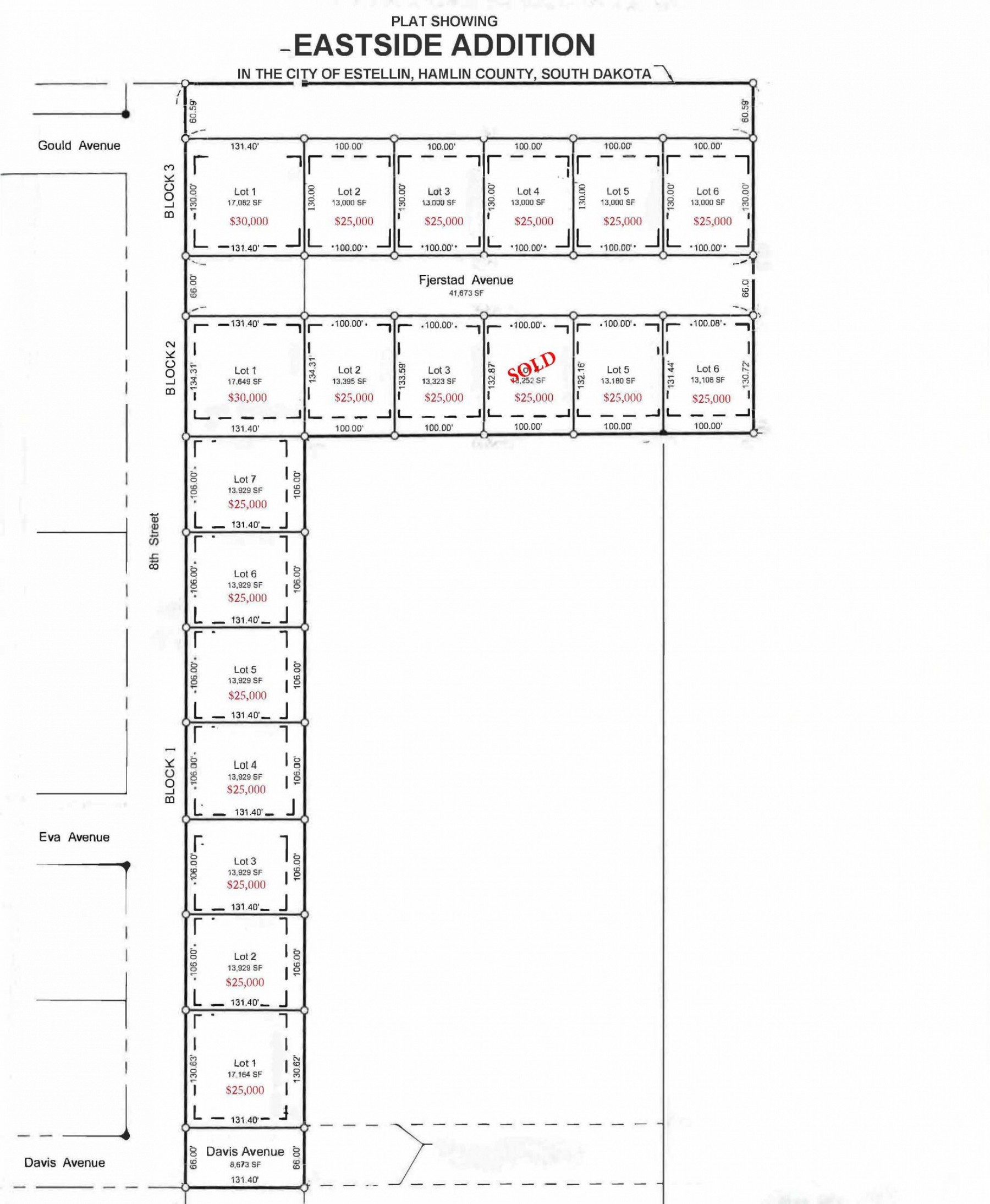 L4, B2 Gasper Eastside, Estelline, SD 57234