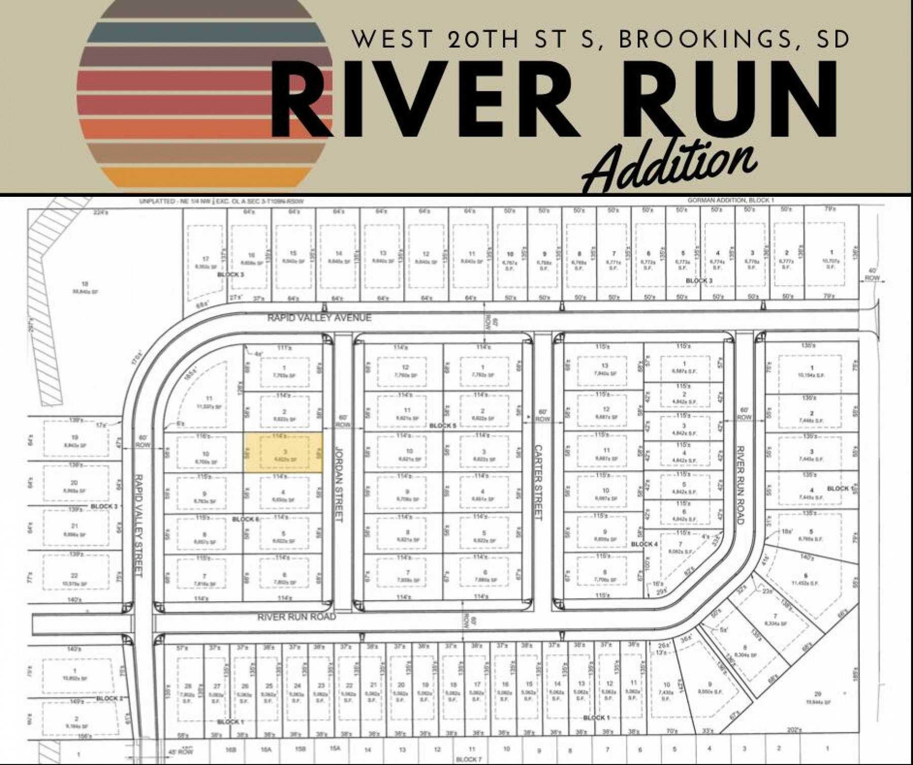 L3 B6 River Run Addition, Brookings, SD 57006